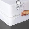 6 Sides Fully Enclosed Waterproof Mattress Cover with Zipper Dust proof Fitted Sheet for Double Bed.jpg