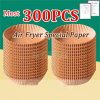 50 300PCS Kitchen Air Fryer Paper Special Paper Accesories Baking Disposable Oil proof Paper Non Stick.jpg