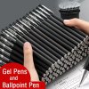 Gel pens Set Black Blue Red Refill Gel Pen Bullet Tip 0 5mm School office Supplies.jpg