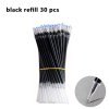Gel pens Set Black Blue Red Refill Gel Pen Bullet Tip 0 5mm School office Supplies.jpg 640x640 (25)