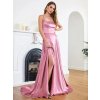 BABYONLINE Prom Dress Satin A line Gown with Strappy Lace Up Back and High Skirt Slit.jpg 640x640.jpg (2)