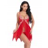 Hot Sexy Lingerie Women Erotic Deep V Neck Babydoll Nightdress See Through Lace Underwear Floral Sleepwear.jpg 640x640.jpg (3)