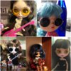 Doll Cool Glasses Pet Sunglasses For BJD Blyth American Grils Toy Photo PropsRamadan Festival GiftRamadan Festival 2