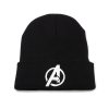 Dětská úpletová čepice - Marvel (černá)