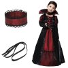 Girls Halloween Costume Vampire Dress Up Child Vampiress Role Play Cosplay Outfits.jpg (3)