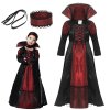 Girls Halloween Costume Vampire Dress Up Child Vampiress Role Play Cosplay Outfits.jpg