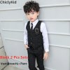 Boy Plaid Vest Blazer Kids Waistcoat Wedding Clothes Set Toddler Formal Dress Suit Child Brooch Shirt.jpg 640x640.jpg (4)
