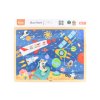 Dřevěné puzzle 48 dílků - vesmír