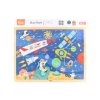 Dřevěné puzzle 48 dílků - vesmír