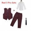 Boy Plaid Vest Blazer Kids Waistcoat Wedding Clothes Set Toddler Formal Dress Suit Child Brooch Shirt.jpg 640x640.jpg (6)