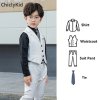 Boy Plaid Vest Blazer Kids Waistcoat Wedding Clothes Set Toddler Formal Dress Suit Child Brooch Shirt.jpg 640x640.jpg (13)