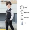Boy Plaid Vest Blazer Kids Waistcoat Wedding Clothes Set Toddler Formal Dress Suit Child Brooch Shirt.jpg 640x640.jpg (15)