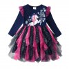 VIKITA Christmas Dress for Girls Sequins Princess Dresses Kids Lace Mesh Tutu Ball Gown Elegant Vestidos.jpg 640x640.jpg (9)