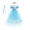 Elsa Costume Frozen Anna Dress Snow Queen Fancy Cosplay Dance Party Tutu Elegant Toddler Dress Up.jpg 640x640.jpg (1)