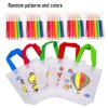 5 Sets DIY Graffiti Bag Coloring Markers Handmade Painting Non Woven Bag for Children Arts Crafts.jpg 640x640.jpg (1)
