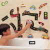Rail Traffic Vehicle Bath Toys Soft EVA Kids Baby Bathroom Water Toys Early Educational Suction Up.jpg (1)