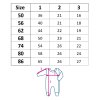 Kojenecký overal New Baby Classic II medvídek bílý (Barva Bílá, Velikost 56 (0-3m))