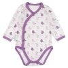 Zavinovací kojenecké body + polodupačky, bavlna, 2D sada, MBaby, Ptáčci - šeříková (Velikost 56 (1-2m))