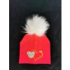 newborn baby hat fashion golden silver sweet heart ear letter toddlers infant baby fluff pompom hat.jpg 640x640.jpg (17)