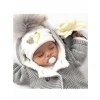 newborn baby hat fashion golden silver sweet heart ear letter toddlers infant baby fluff pompom hat.jpg (1)