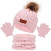 3Pcs Winter Baby Hat Scarf Gloves Set Solid Color Toddler Bonnet Cute Pompom Knitted Hats Outdoor.jpg 640x640.jpg (2)