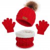 3Pcs Winter Baby Hat Scarf Gloves Set Solid Color Toddler Bonnet Cute Pompom Knitted Hats Outdoor.jpg 640x640.jpg (6)