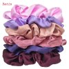 25 10 6 1pc Vintage Satin Scrunchies Girls Elastic Hair Bands Ponytail Holder Ties Rubber Bands.jpg 640x640.jpg (4)