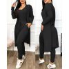 Two Piece Set Women Outfit 2023 Spring Fashion Drawstring Pocket Design U Neck Sleeveless Skinny Jumpsuit.png 640x640.png