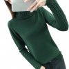 Women Sweater Turtleneck Pullovers Autumn Winter Sweaters New 2023 Long Sleeves Thick Warm Female Sweater Khaki.jpg 640x640.jpg (2)