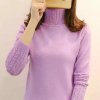 Women Sweater Turtleneck Pullovers Autumn Winter Sweaters New 2023 Long Sleeves Thick Warm Female Sweater Khaki.jpg 640x640.jpg (7)
