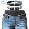 Universal 1 Inch No Buckle Stretch Elastic Waist Buckle Free Belts For Jean Pants Dresses Women.jpg (2)