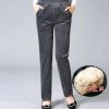 Warm Winter Pencil Pants Womens Fleecing Thermal Snow Plush Strench OL Lady Skinny Thichen Slim Trousers.jpg 640x640.jpg (4)