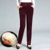 Warm Winter Pencil Pants Womens Fleecing Thermal Snow Plush Strench OL Lady Skinny Thichen Slim Trousers.jpg 640x640.jpg (6)