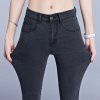 Jeans for Women Mom Jeans Blue Gray Black Woman High Elastic Stretch Jeans Female Washed Denim.jpg