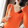 YSZWDBLX Sweaters Women Casual V neck Solid Jumpers Pullovers Spring Autumn Womens Sweater Winter Warm Knitwear.jpg 640x640.jpg (5)