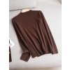 Bacis Sweater Women s Mock Neck Pullover Sweater Knitted 2023 Autumn Winter New Solid Color Outer.jpg 640x640.jpg (2)