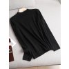 Bacis Sweater Women s Mock Neck Pullover Sweater Knitted 2023 Autumn Winter New Solid Color Outer.jpg 640x640.jpg