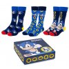 SADA 3 KS PONOŽKY SONIC (Velikost 36-41)