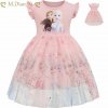 Summer Kids Clothes Pretty Korean Little Girls Dresses Frozen Elsa Anna Princess Party Costume Vestidos Bow.jpg 640x640.jpg (15)