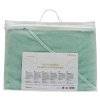 Dětská luxusní froté osuška s kapucí New Baby Comfortably 80x80 cm mint (Barva Zelená)