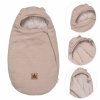 146163 272179 teploucky fusak beranek exclusiv 85x50cm baby nellys bezovy