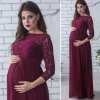 Pregnant Mother Dress New Maternity Photography Props Women Pregnancy Clothes Lace Dress For Pregnant Photo Shoot 5