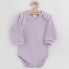 Kojenecké bavlněné body New Baby Casually dressed fialová (Barva Fialová, Velikost 62 (3-6m))
