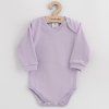 Kojenecké bavlněné body New Baby Casually dressed fialová (Barva Fialová, Velikost 62 (3-6m))