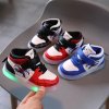 Disney Children s Led Light Shoes Fashion Aoger Spiderman Boys Sneakers Girls Cartton Casual Shoes Breathable.jpg (2)