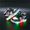 Disney Children s Led Light Shoes Fashion Aoger Spiderman Boys Sneakers Girls Cartton Casual Shoes Breathable.jpg (4)