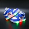 Disney Children s Led Light Shoes Fashion Aoger Spiderman Boys Sneakers Girls Cartton Casual Shoes Breathable.jpg (5)