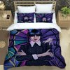 Wednesday Addams Printed Bedding Sets exquisite bed supplies set duvet cover bed comforter set bedding set.jpg 640x640.jpg (10)
