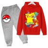 Boy Girl Pokemon Hoodie Suit Cotton Kids Hooded Sportswear Pikachu Set Pants Boys Clothes 2 pez.jpg 640x640.jpg (10)
