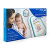 Dětská skládací vanička s výpustí Milly Mally Aqua šedá (Barva Šedá)